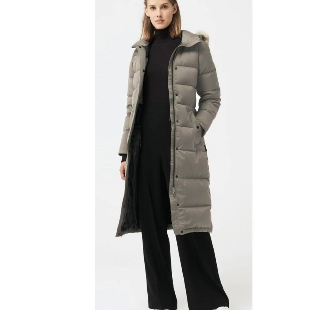BNWT Quartz Co. Jane Long Down Parka - Navy Blue - Condition 10/10, XL, slim fit